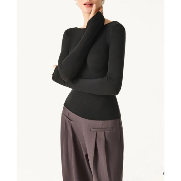 OGL LiteWarm Essential Lyocell Cashmere Multi-Wear Long Sleeve Top Sz 2XL Womens - Picture 14 of 16